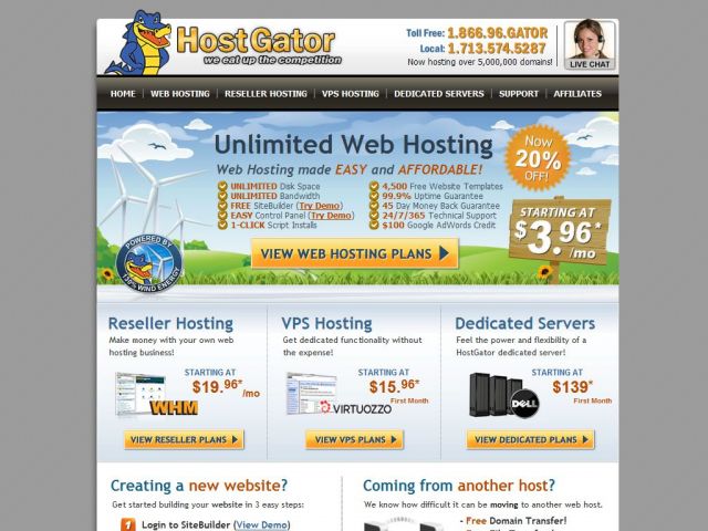 hostgator review